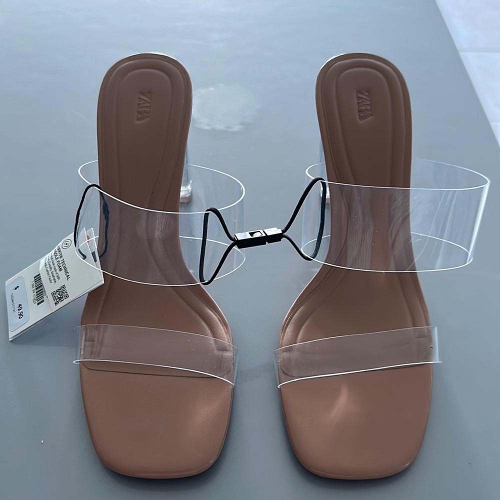 High heels , Nud,  Zara,  size 10